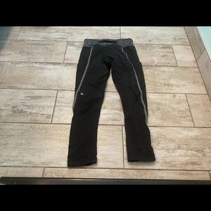 Lululemon full tilt crops size 4 VGUC